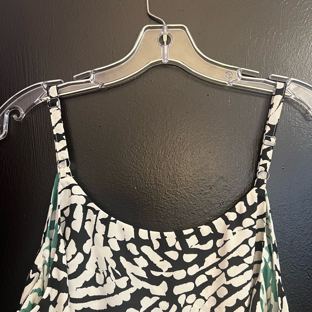 Cabi Two-Tone Printed Overlay Cami Shirt - Picture 4 of 7